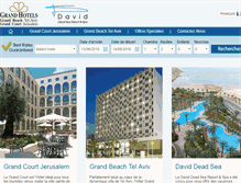 Tablet Screenshot of french.grandhotels-israel.com